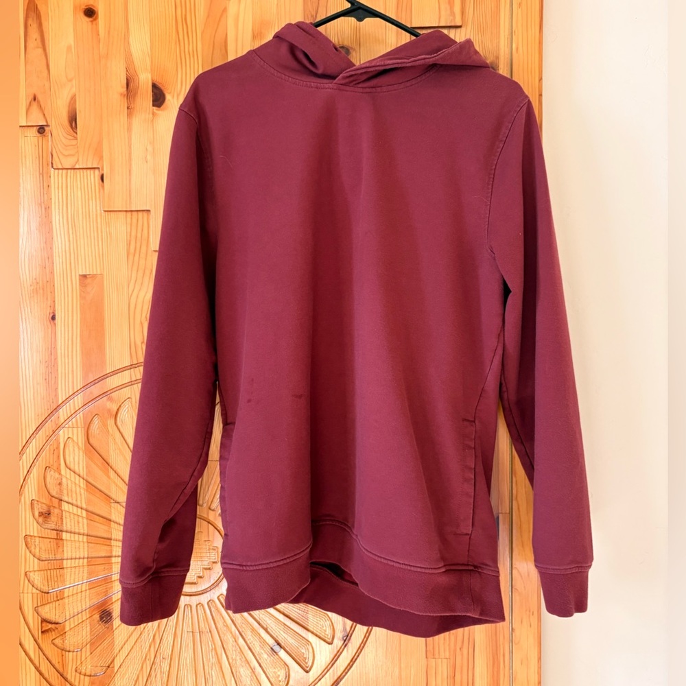 Cuts Clothing Maroon Hooded Sweatshirt